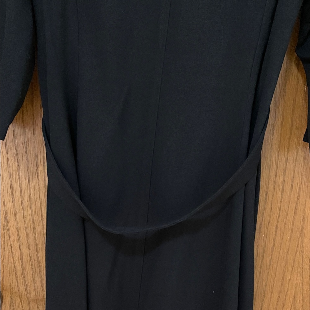 NINE WEST UGC Women’s Size 14 Classic Black 3/4 Sleeve Dress Round neckline - Picture 5 of 10